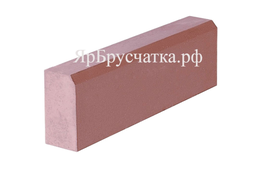 Бордюр дорожный БР100.30.15П, Красный