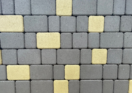 Композиция №2. Старый город черный/желтый