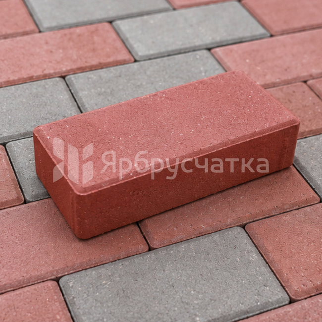 Брусчатка П.6 красный