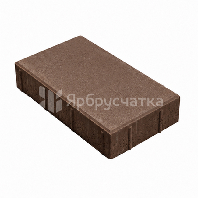 Брусчатка П.6 коричневый