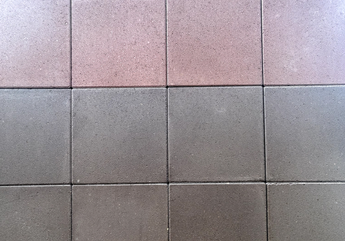 Композиция №7 Квадрат красный/коричневый