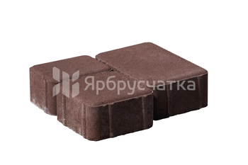 Тротуарная плитка Старый город ФСМ.6 красный