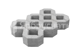 Газонная решетка П 10-6 серый