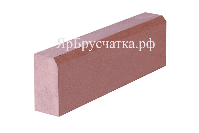 Бордюр дорожный БР100.30.15П, Красный