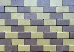 Композиция №3. Брусчатка коричневый/желтый