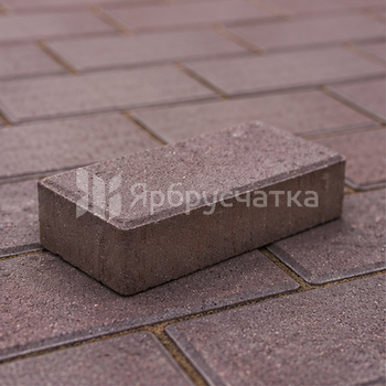 Брусчатка П.4 коричневый
