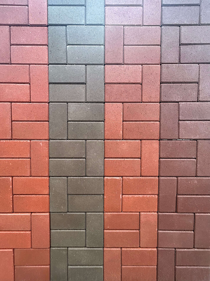 Композиция №6. 4 оттенка красного