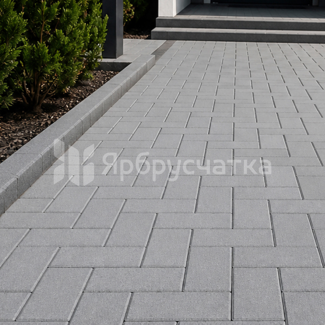 Брусчатка  П.6 серый